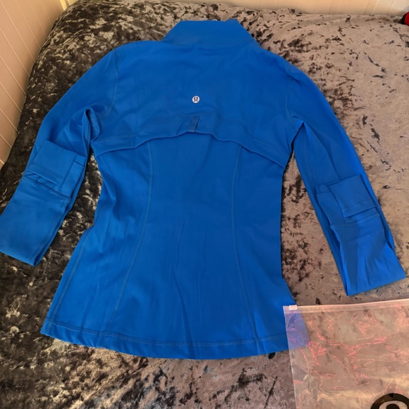 Blue defined jacket - Picture 3 of 5